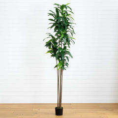 10' Artificial Dracaena Tree with Real Touch Leaves