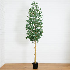 10' Artificial Eucalyptus Tree