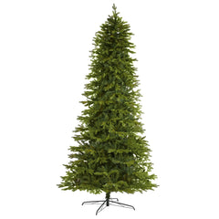 10' Belgium Fir “Natural Look” Artificial Christmas Tree with 3514 Bendable Branches