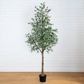 13' Artificial Eucalyptus Tree