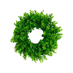 14” Artificial Eucalyptus Wreath - Set of 2