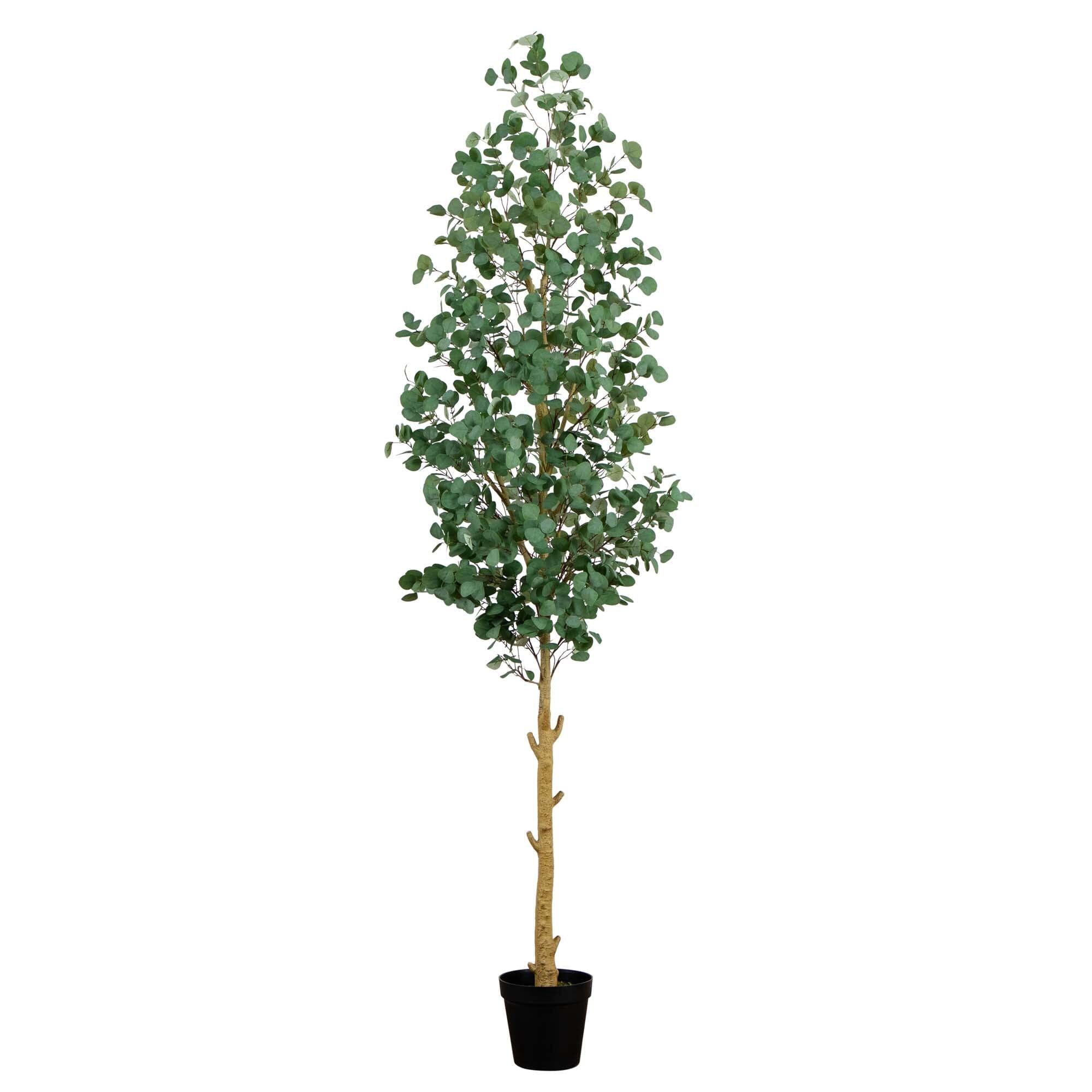 10' Artificial Eucalyptus Tree