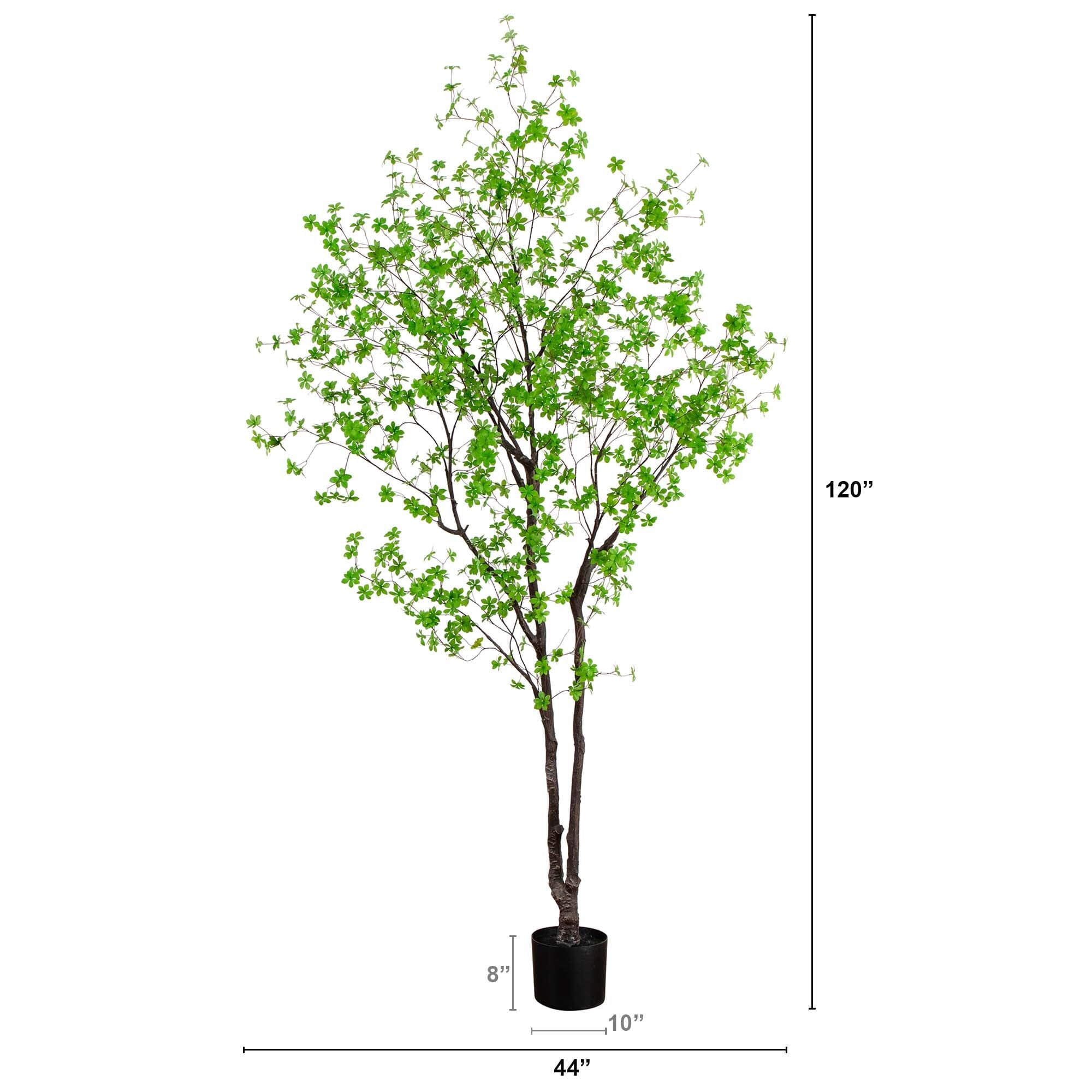 10' Artificial Minimalist Enkianthus Tree