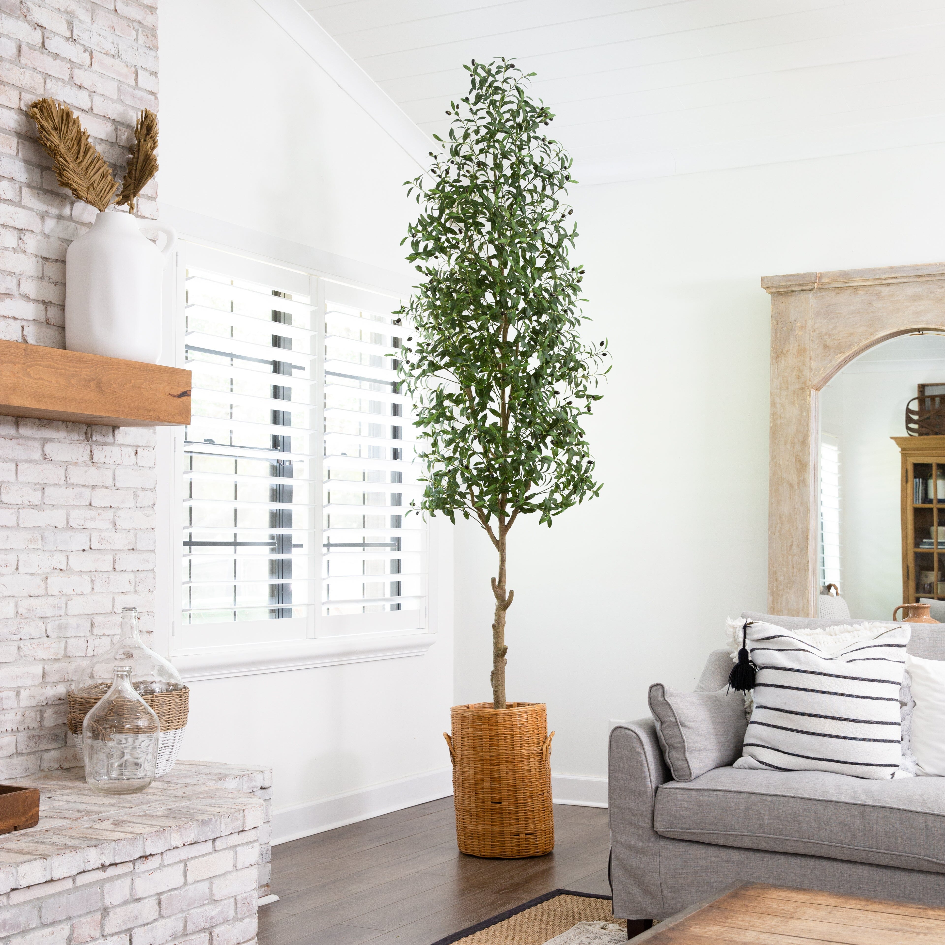 10' Artificial Olive Tree