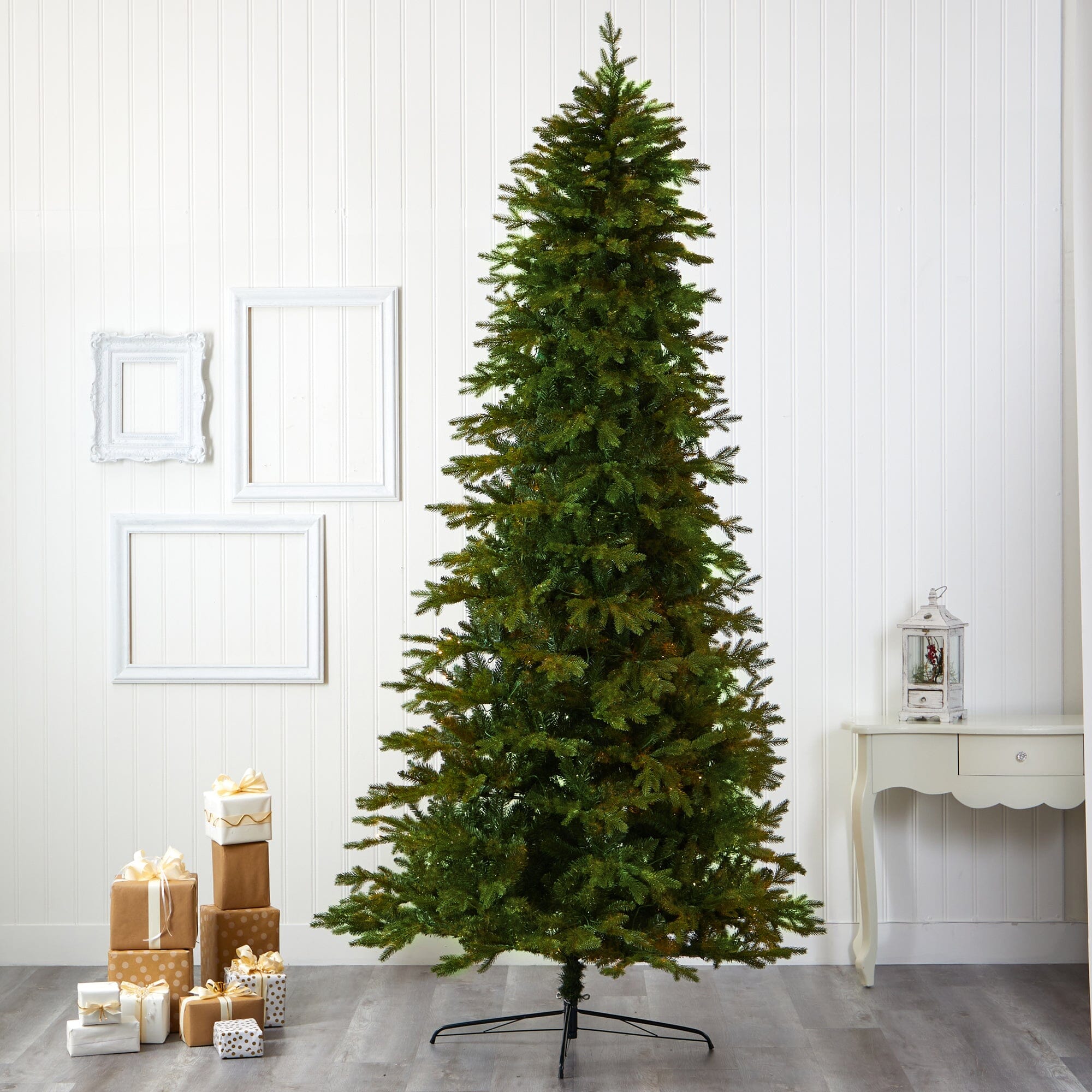10' Belgium Fir “Natural Look” Artificial Christmas Tree with 3514 Bendable Branches