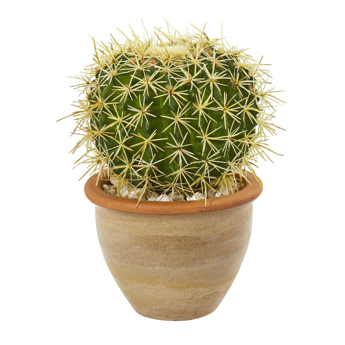 10” Cactus Artificial Plant in Decorative Ceramic Planter