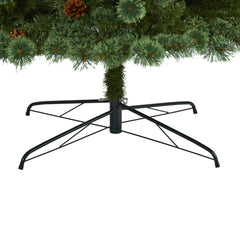 10' White Mountain Pine Artificial Christmas Tree with 1875 Bendable Branches