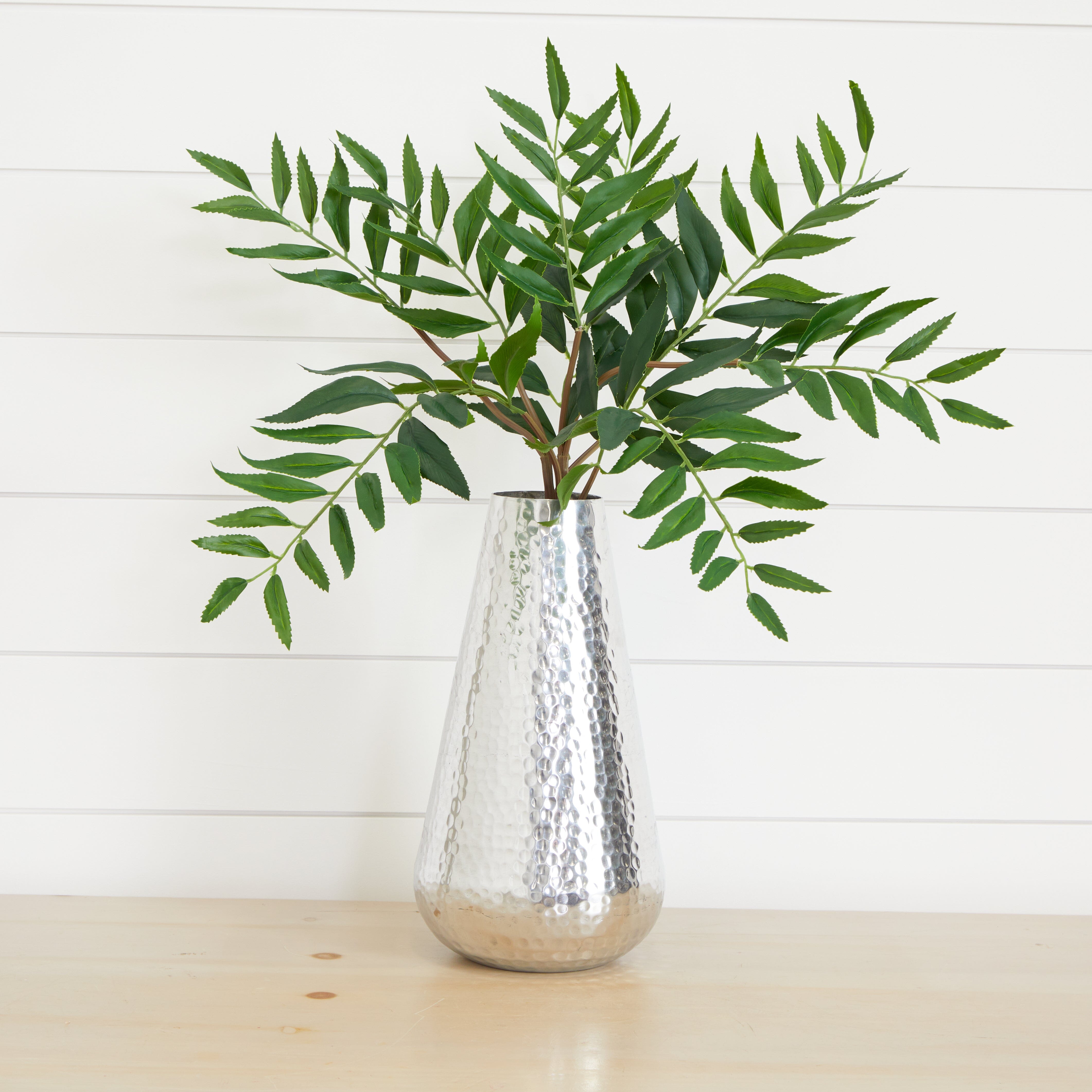 12” Aluminum Tear Drop Flower Vase