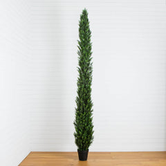 12-ft UV Resistant Artificial Cedar Pine Tree (Indoor/Outdoor)