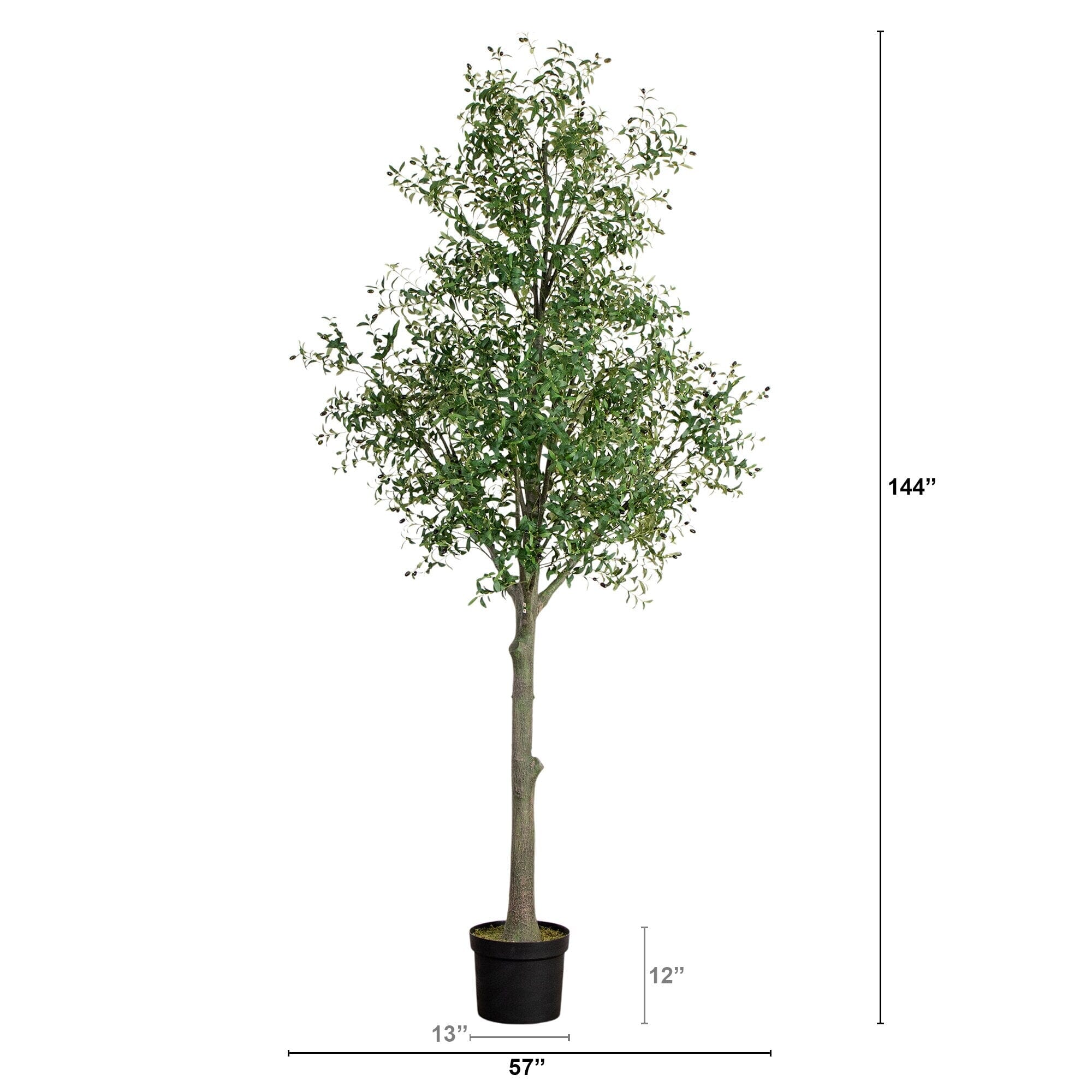 12' Giant Artificial Olive Tree