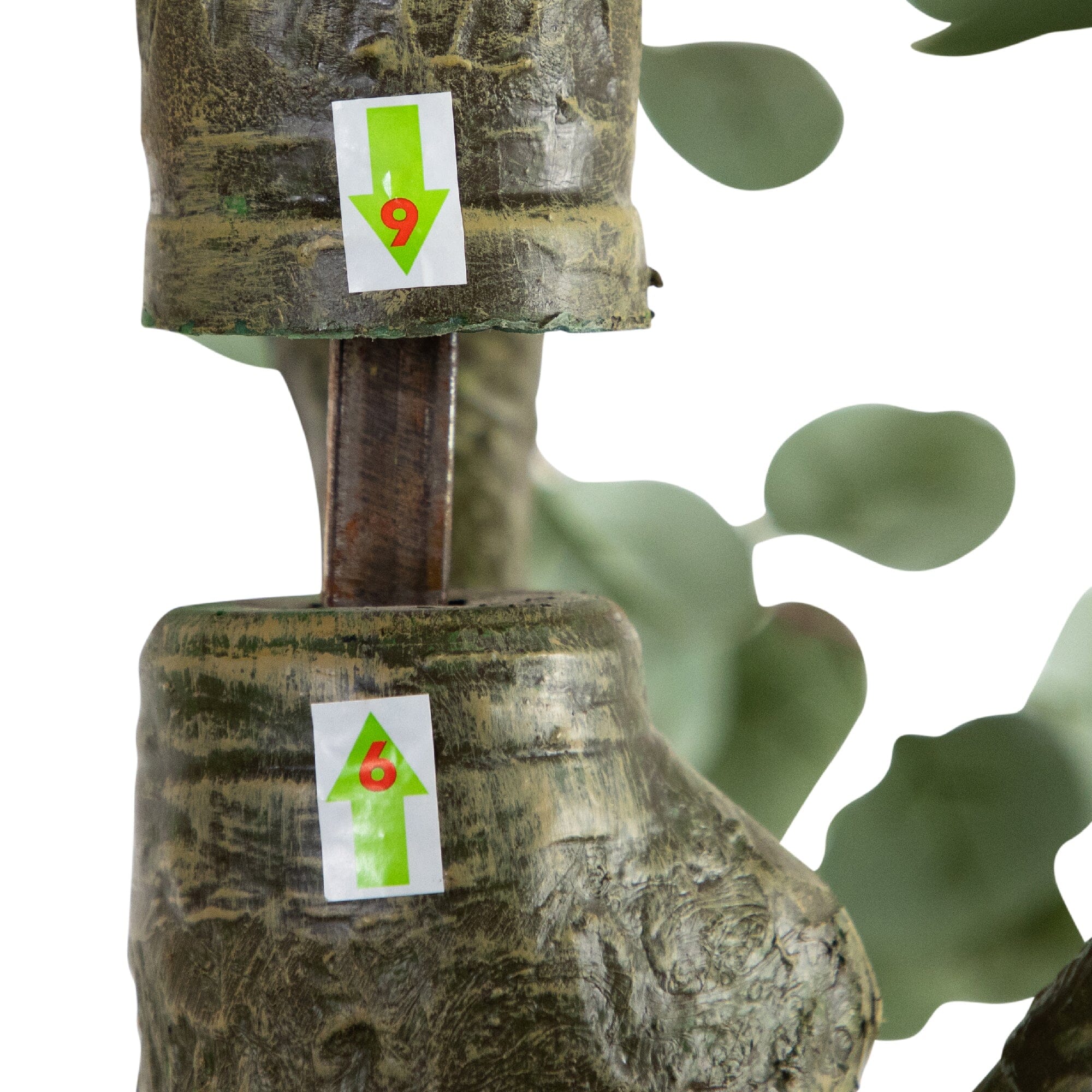 13' Artificial Eucalyptus Tree