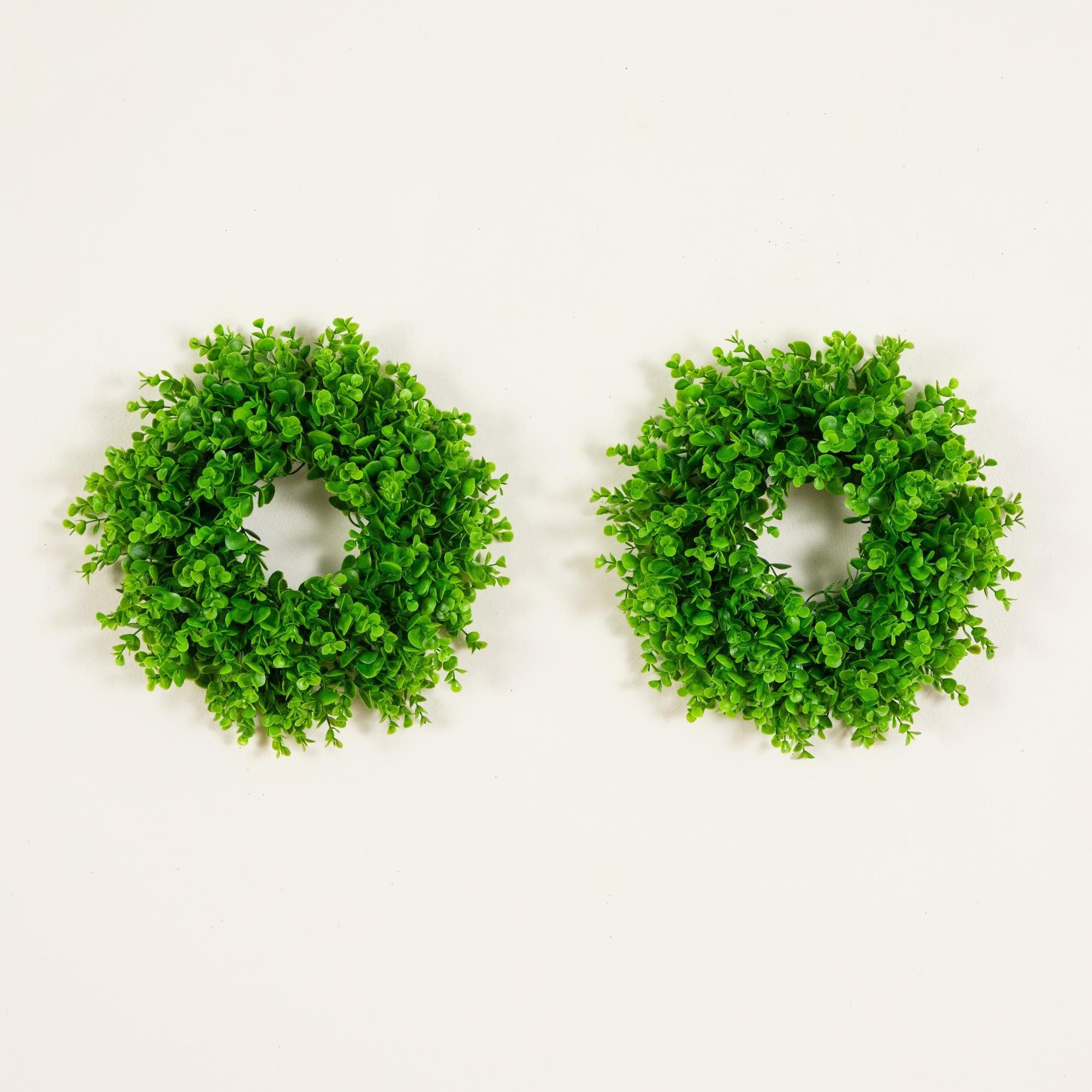 14” Artificial Eucalyptus Wreath - Set of 2