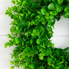 14” Artificial Eucalyptus Wreath - Set of 2
